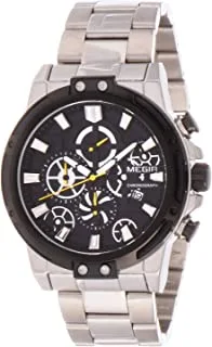 Megir Gents Wrist Watch, Ms2108Gs-Bk-1A