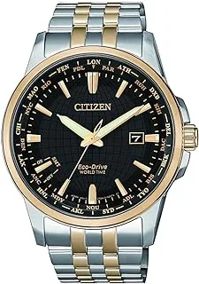 Citizen Mens Solar Powered Watch, Analog Display And Solid Stainless Steel Strap - Bx1006-85E