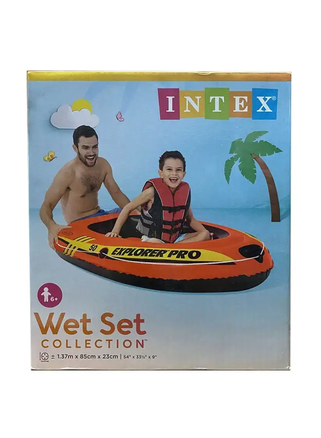 INTEX Explorer Pro 50 Inflatable Boats 1.37x85x23cm