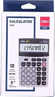 Deli E1222 Deli Calculator High Quality Lcd Display Screen For Clear Reading E1222 -