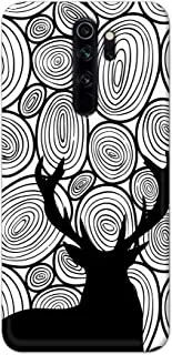 غطاء مصمم Khaalis لهاتف Redmi Note 8 Pro - Deer Wood 001
