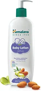 Himalaya Baby Lotion | No Parabens, Dyes & Synthetic Colors is a Quick-Absorbing Daily-Use Lotion -400ml