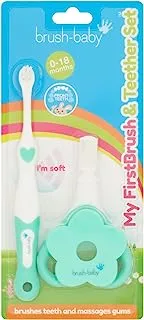 Brush-baby First brush teether set