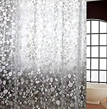 Kuber Industries™ 0.20Mm Pvc Ac Transparent Curtain In Coin 3D Design (Width-54 Inches X Height-84 Inches) 7 Feet (C0804)