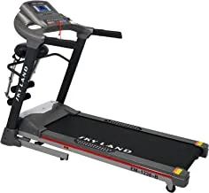 SKY LAND Fitness Treadmill W/Powerful 6 Hp Peak dc Motor Continuous Duty,Mp3, Automatic Incline 15%, Maximum User Weight 135 Kgs, 1-16km/hr max speed Treadmill For Home Em-1238
