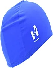 Hirmoz Adult Spandex Silicone Swim Cap For Unisex, Blue, 12Yrs+, H-Lc4604 Bl