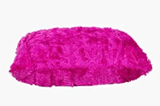 Soft Fur Pillow 1 Kg Size 50 * 70 cm - Pink