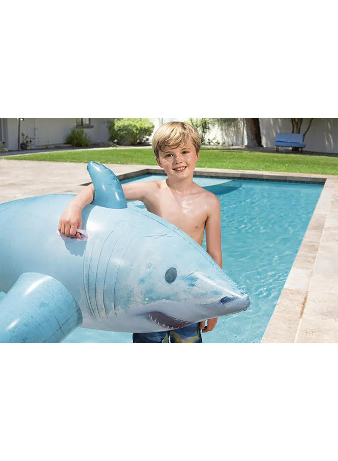 Bestway Inflatable Shark Pool Float 183x102cm