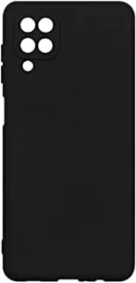 Samsung Galaxy A12 Case Cover Black Slim Fit for Soft TPU Back Cover Flexible Silicone Cover Matte Black for Samsung Galaxy A12 by Nice.Store.UAE