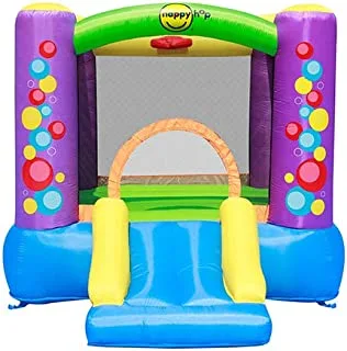 Happy Hop Bubble Slide Bouncer (260 X 210 X 160CM) - Indoor&Outdoor Activity - For Ages 3+ Years Multicolour