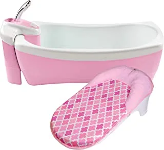 Summer Infant - Lil Luxuries Bubbling Spa & Shower - Pink, One Size