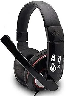 Usb Headphone For Playstation & Gaming By Edatalife, Dl-1200, Wired