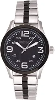 Just Cavalli Young Men Black Dial Stainless Steel Analog Watch - JC1G108M0075