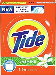 Tide Laundry Powder Detergent, Jasmine Scent, 2.5Kg