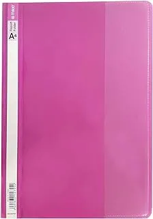 Maxi Report File A4 Pink,Clear Front Report Covers Project File With Fasteners For School Office