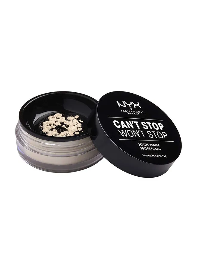 NYX PROFESSIONAL MAKEUP Can't Stop Won't Stop Setting Powder Light 01