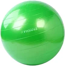كرة بيلاتيس توازن 65 سم لممارسة اليوجا واللياقة البدنية مع منفاخ هواء أخضر