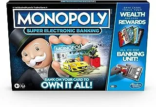 Monopoly Ultimate Rewards Board Game; Electronic Banking Unit; Choose Your Rewards; Cashless Gameplay; Tap Technology; For Ages 8 And Up
