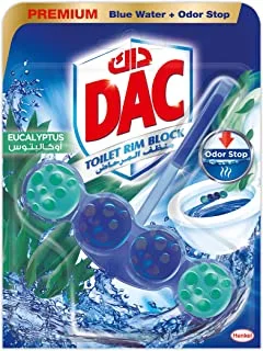 Dac Blue Active EUcalyptus Toilet Rim Block - 50 G