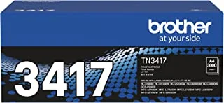 Brother genuine TN-3417 Standard Yield Black Toner Cartridge