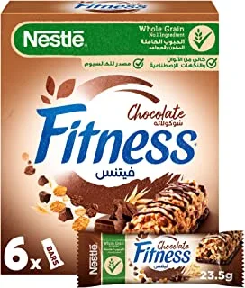 Nestle Fitness Chococlate Breakfast Cereal Bar 23.5g (6 Bars)