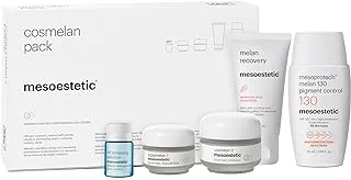 Mesoestetic Cosmelan Pack (Mask 10 g, Homecare Cream 30 g, Oil Removing Solution 10 ml, Melan Recovery moisturiser 50 ml, Melan 130 Sun protection50 ml)