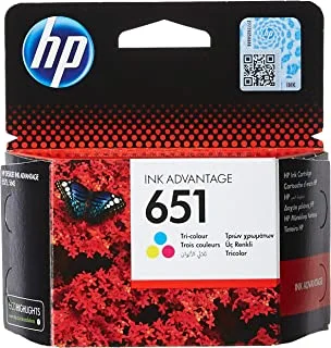 HP C2P11AE Standard 651 Tri-color Original Ink Advantage Cartridge - Cyan, Magenta, Yellow