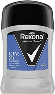 Rexona Antiperspirant Stick Active Dry For Men, 40G