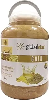 Global Star Exfoliating Gold Foot and Body Scrub, 5 Litre