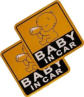 Home Pro Home Ad+ Baby Safety Car Sticker 2-Pieces Set