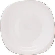 Royalford Opal Imperial Gold Serving Plate, 8.5 Inch