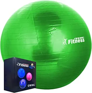 Aerobic exercise ball 65 cm, Fitness World, green