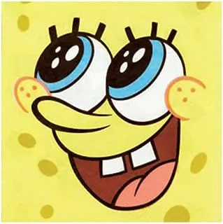 Nickelodeon Beverage Napkins | Spongebob Collection | Party Accessory