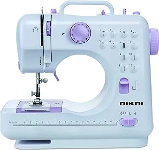 Nikai Household Sewing Machine with Mini Multi-Function | Model No NHSM505 2 Years Warranty