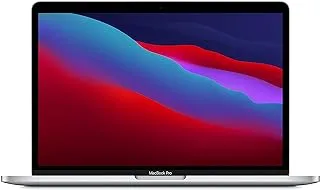 Apple 2020 MacBook Pro (13-inch, Apple M1 chip with 8‑Core CPU and 8‑Core GPU, 8GB RAM, 512GB SSD) - Silver; English