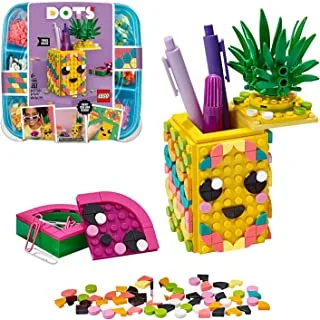 LEGO® DOTS Pineapple Pencil Holder 41906 DIY Craft Decorations Kit (351 Pieces)