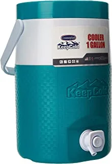 Cosmoplast Mfkcxx002Ta Keep Cold Plastic Insulated Water Cooler 1 Gallon - Teal, 4 Litres