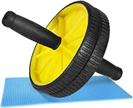 Fitness World World Aerobics Wheel With Weld, Yellow, 2020