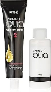 Garnier Olia, No Ammonia Permanent Hair Color With 60% Oils, 4.8 Mocha