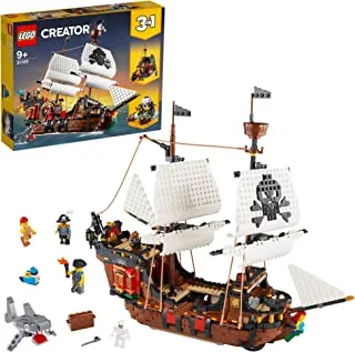 LEGO® Creator 3in1 Pirate Ship 31109 Building Kit (1,260 Pieces)