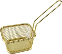Stainless Steel Fry Basket, Gold BD-BASK-6G
