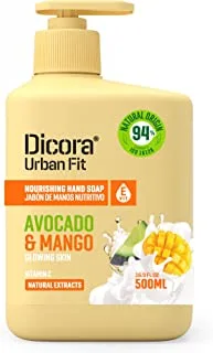 Dicora Urban Fit Hand Soap Vitamin-E Mango And Avacao, 500 ml
