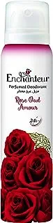 Enchanteur Rose Oud Amour Perfumed Deodorant With 24 Hours Odour Protection, 75 Ml