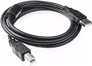 كابل طابعة eDatalife USB 2.0 3 متر ، كابل نقل البيانات من ذكر إلى ذكر ، متوافق مع الطابعات- DL - الطابعة