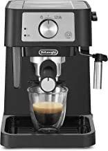 Delonghi Traditional Barista Pump Espresso Machine, Coffee and Cappuccino Maker, Black, ECP260.BK,