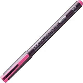 قلم حبر كوبيك متعدد الخطوط وردي 0،5 ملم
