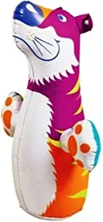Intex 3-D Bop Bag Blow Up Inflatable Tiger Toys, Multi-Colour