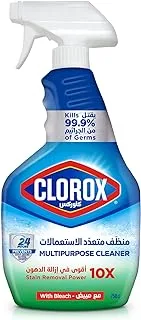Clorox Multi-Purpose Spray, Kills 99.9% Germs and Viruses, 750ml