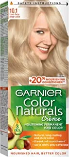 Garnier Color Naturals Permanent Hair Color, 10.1 Frosty Beige