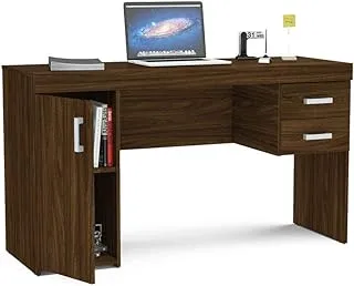 Wooden Desk From Politorno Dark Brown 1183